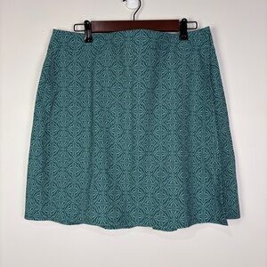 Ripskirt Hawaii Teal Blue Green Wrap Skirt Length 2 Beach Coverup
